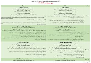 روز دوم ـ چهار شنبه ـ 4 اسفند 1400
